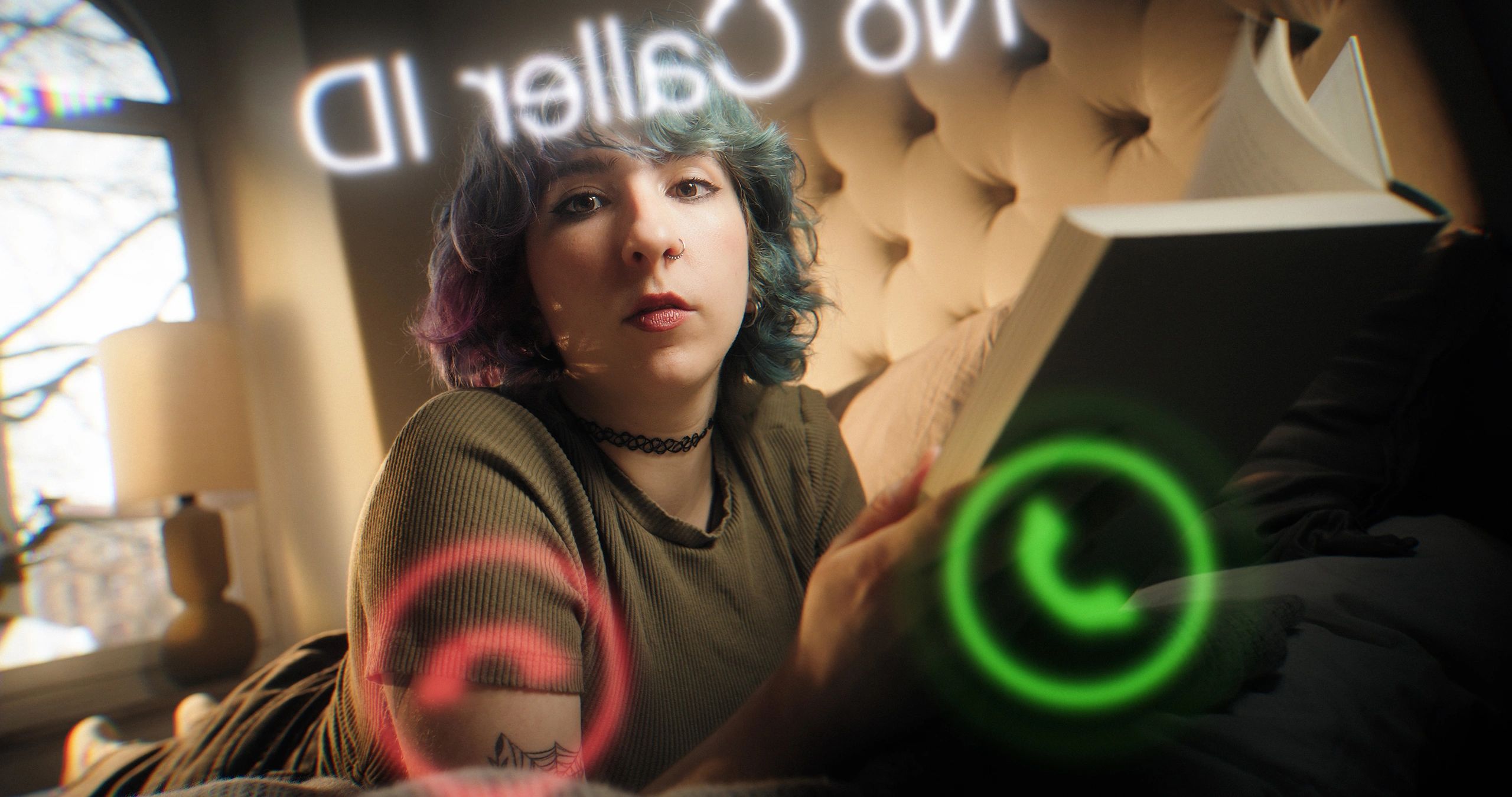 Woman taking a quiet phone call for guidance
